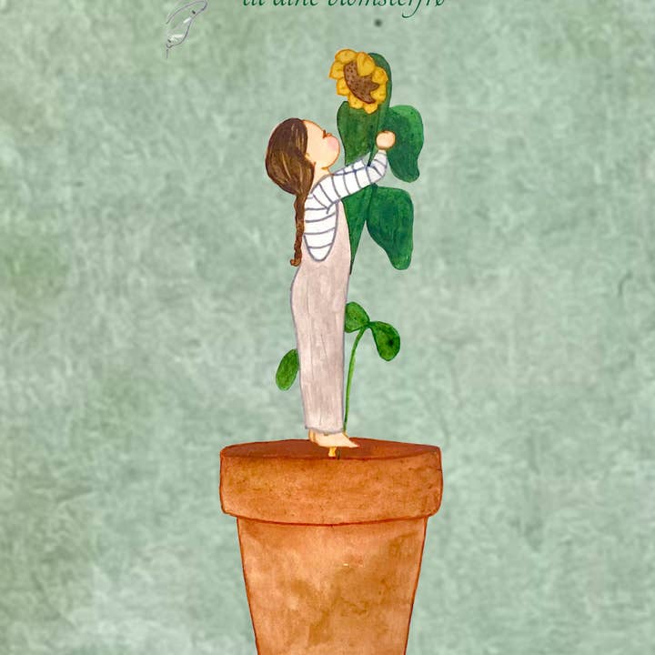 Tall Hat Tales - Wholesale DIY Craft Kit - Kids - Kids planting flowers5