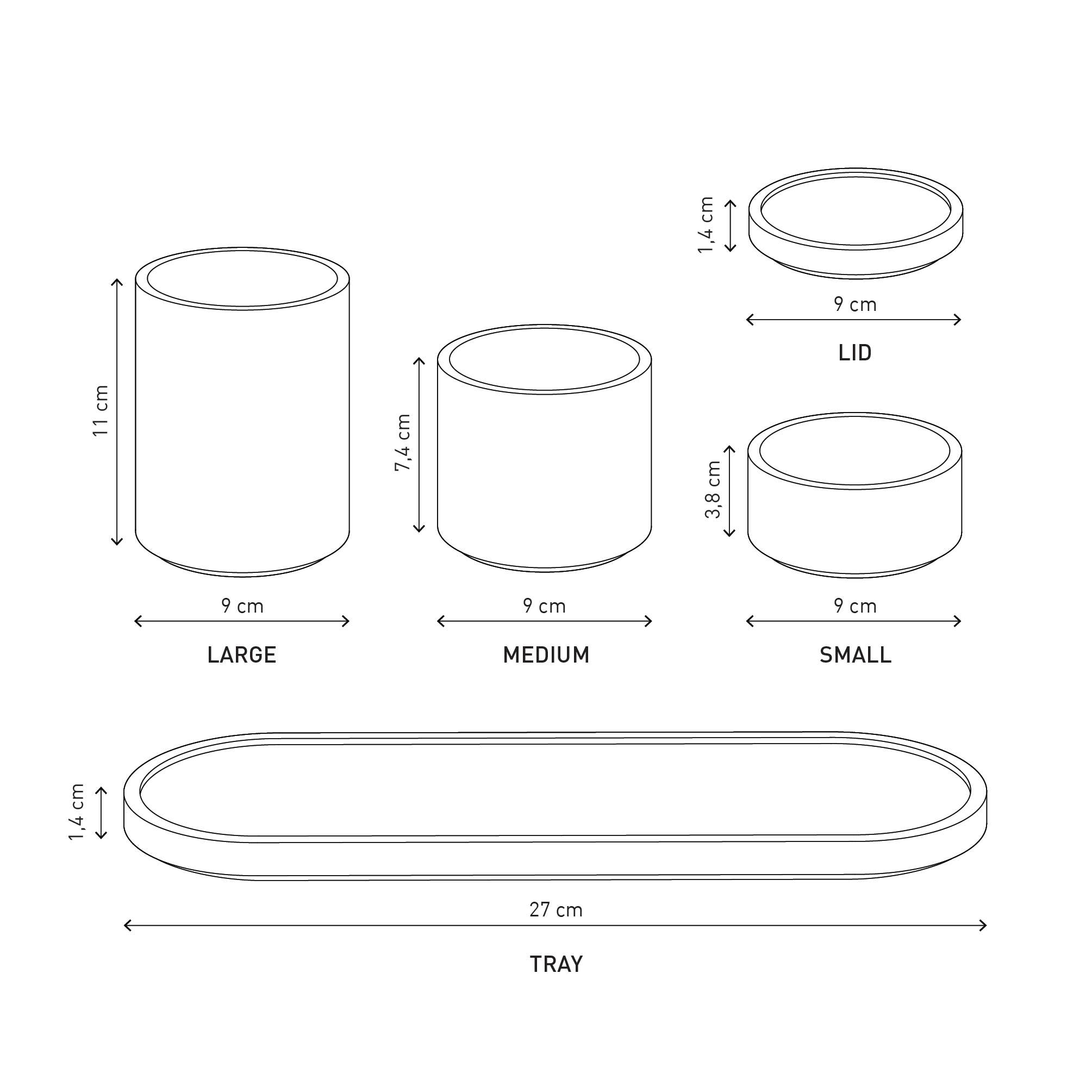 Lawa Design - Vendita all'ingrosso Organizer da scrivania - Set organizzatore da scrivania in legno impilabile, decorazione creativa per la casa e l'ufficio7