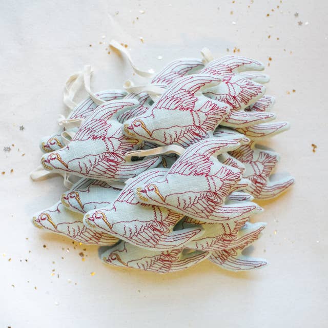 Skippy Cotton - Wholesale Ornament - Noah Dove - Lavender & Cotton filled Ornament, Scented Token4