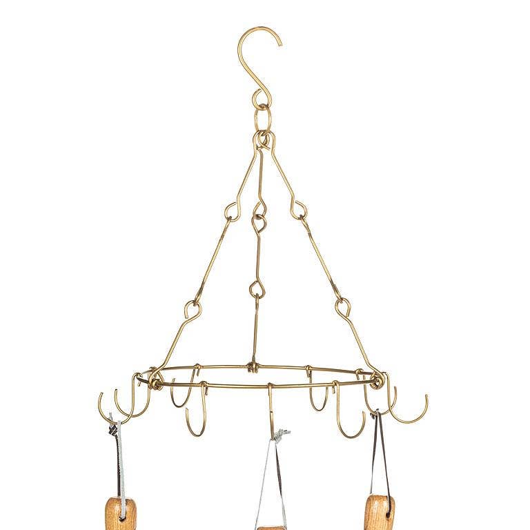 Abbott - Wholesale Wall Hook - Round Hanger with 9 Hooks-13"D1