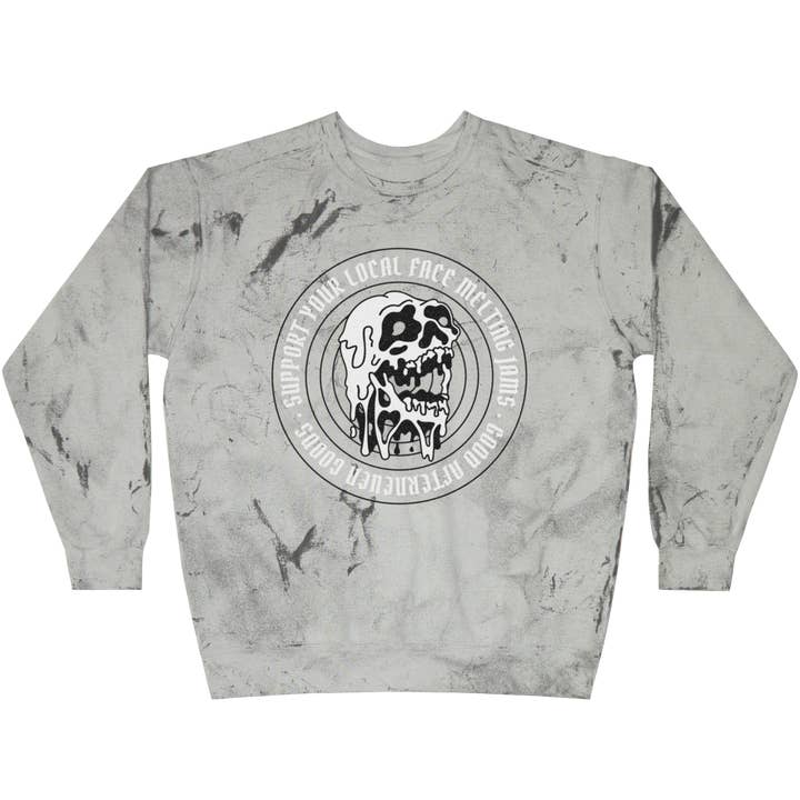 Face-Melting Jams Tie-Dye Sweatshirt for wholesale by Good Afterneuen Goods