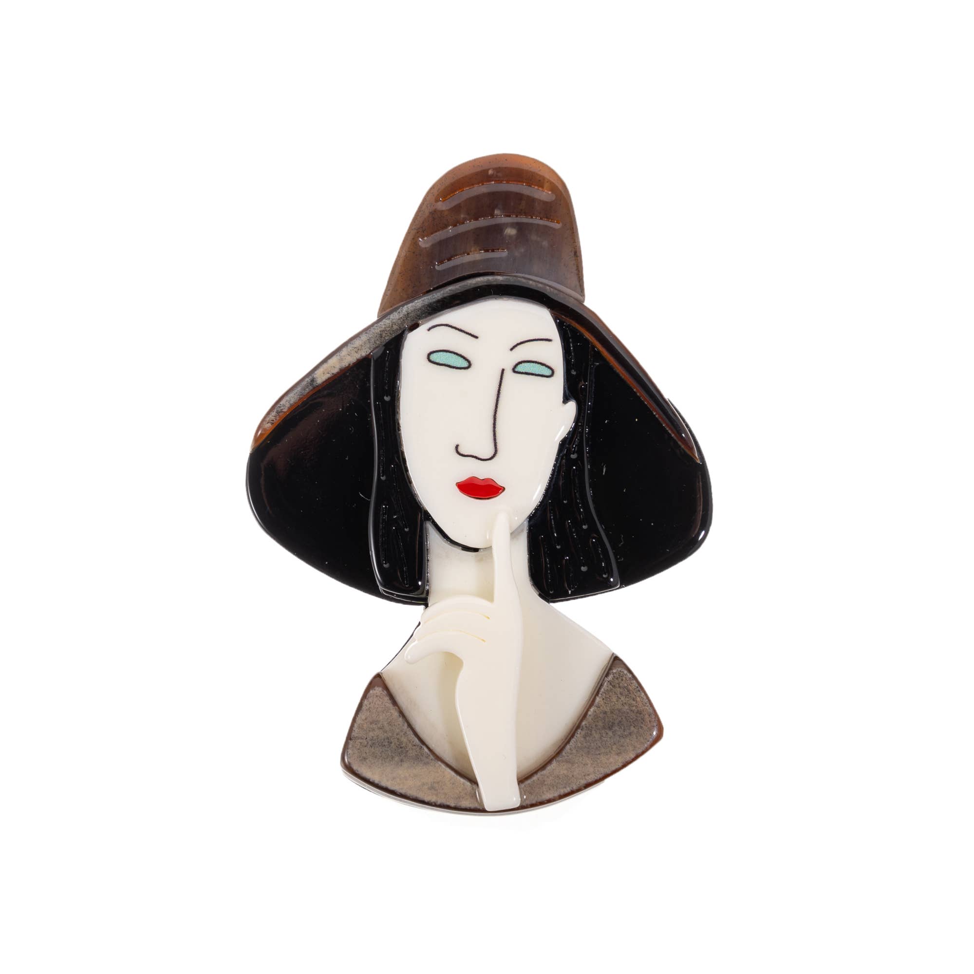 Blue Scarab - Wholesale Brooch - C44584