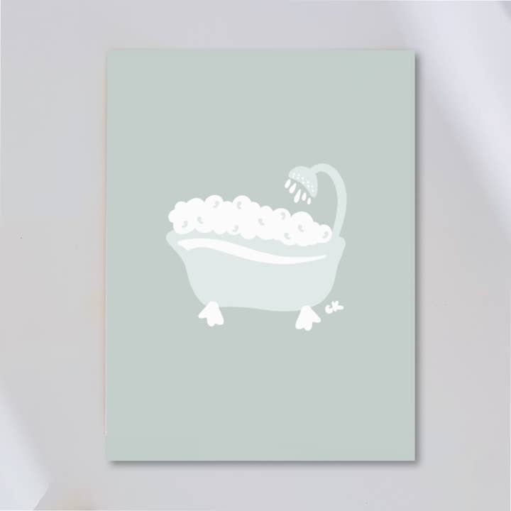 Imprimé pour baignoire pour la vente par CK + CO