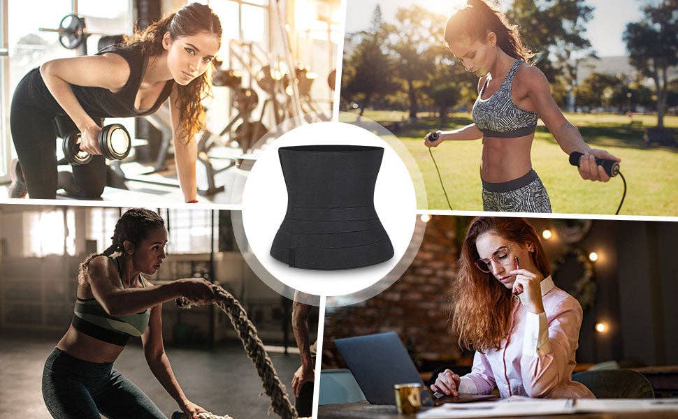 VIGOR - Vente Ruban/scotch cache-téton – femme - Gaine amincissante pour femme avec 6 velcros4