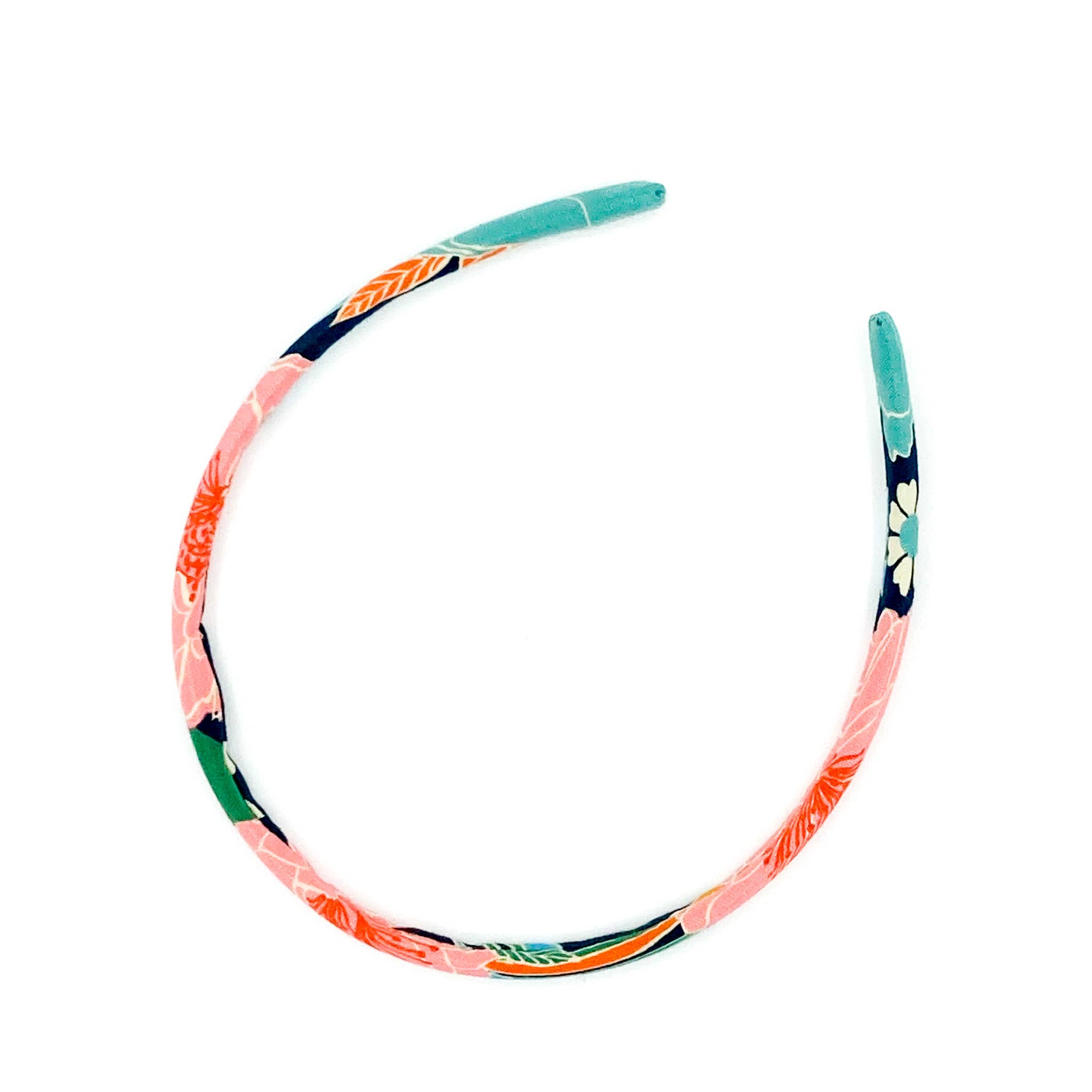 Wee Joys - Wholesale Fashion Headband - Women's - Narrow Alice Band | Retro Floral1