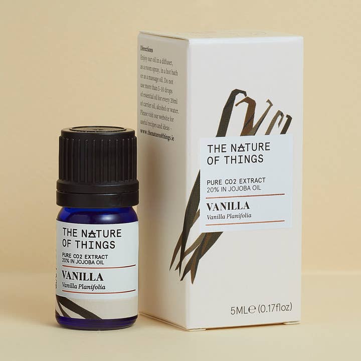 Extrait de vanille au CO2 (20 % dans l'huile de jojoba) (biologique, commerce équitable) pour la vente par THE NATURE OF THINGS