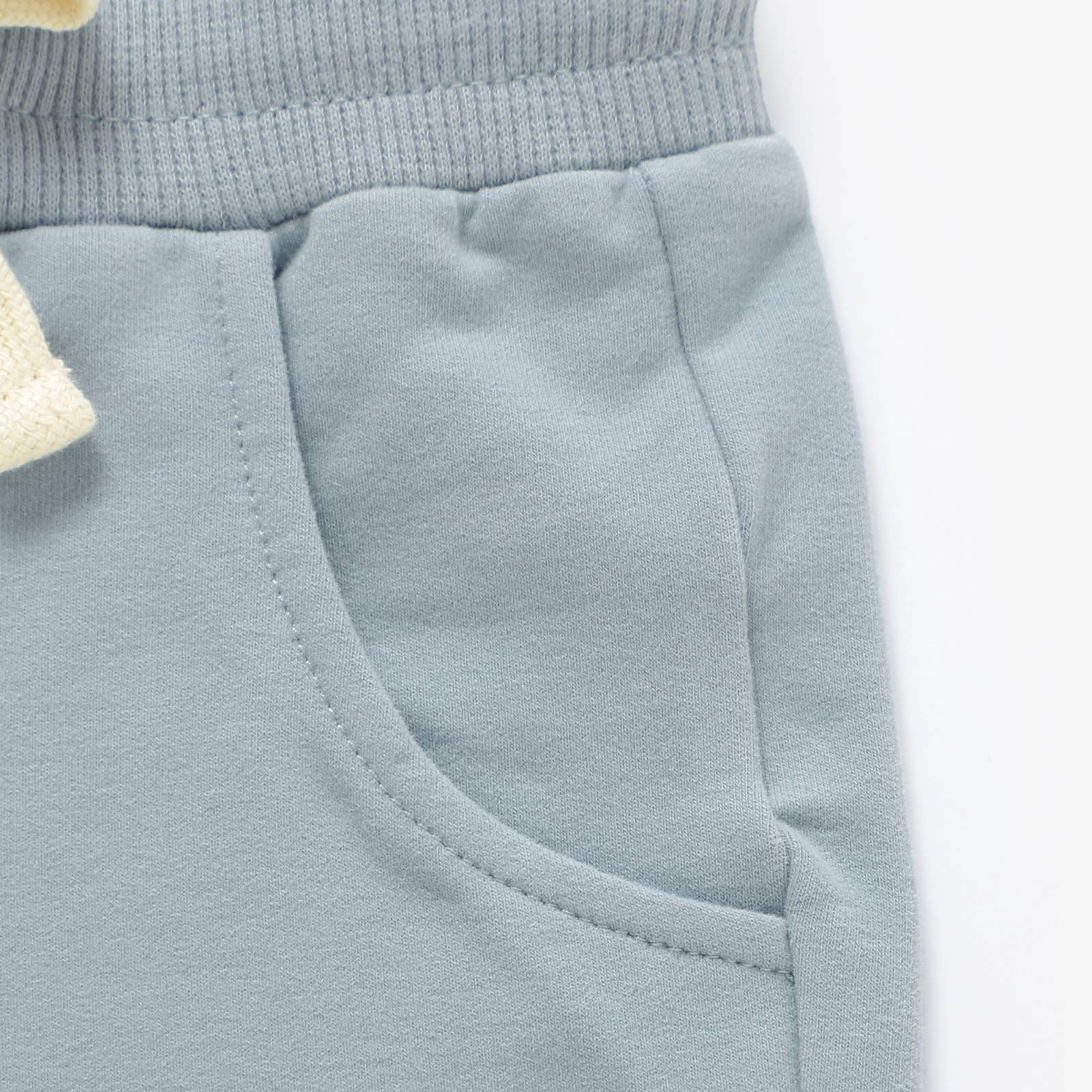 Almond Bud - Vente Ensemble haut et pantalon – enfant - L'ensemble de jogging de plage en coton biologique French Terry13