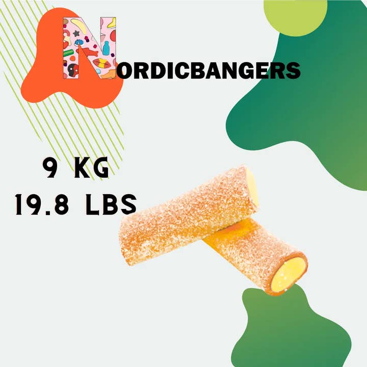 Nordicbangers - Swedish Candy Supply - Wholesale Gummy - Swedish Candy - VIDAL XL Sour Mango Passion Fruit2