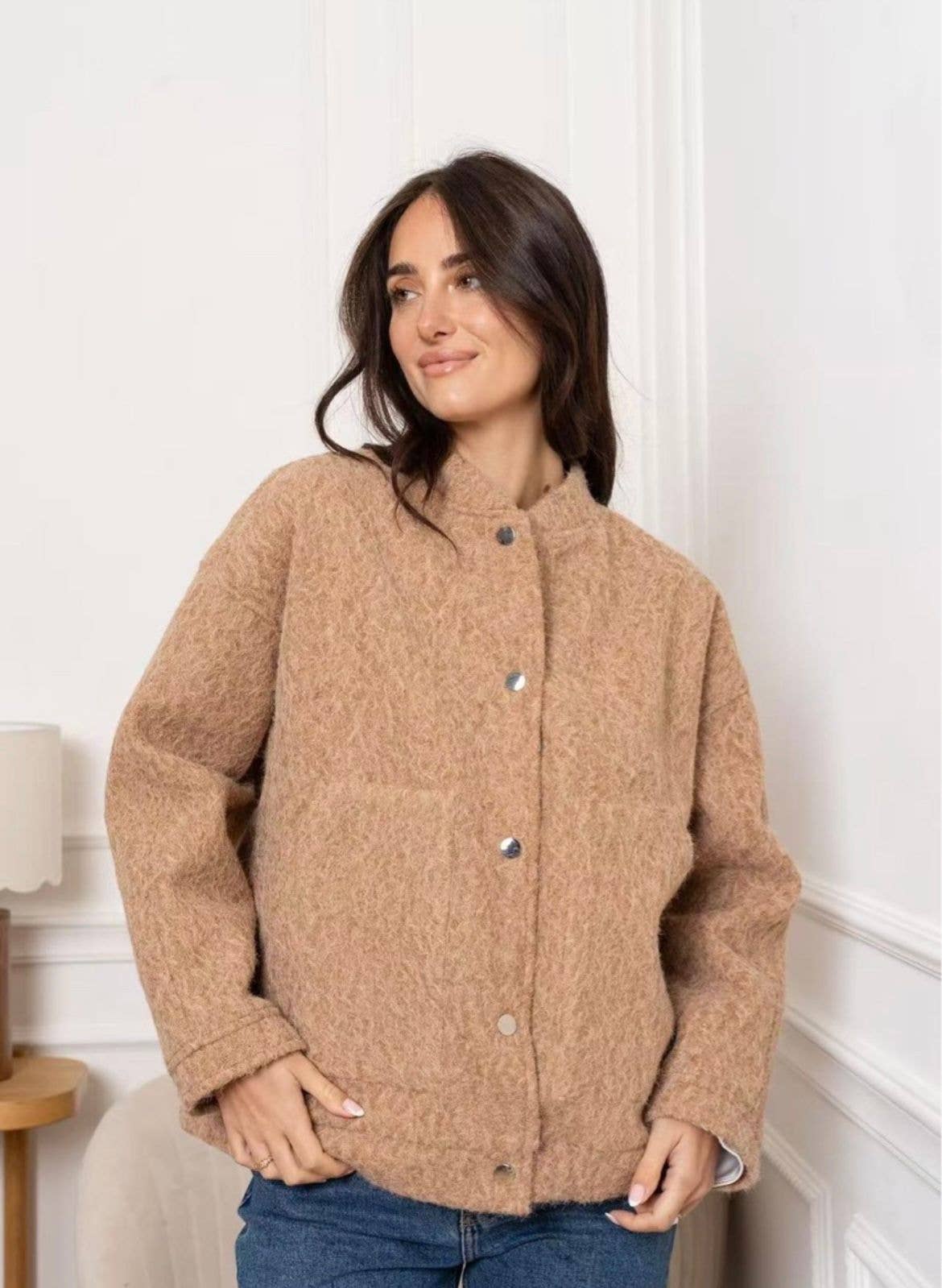 SWEET MAGIC MODA Y COMPLEMENTOS - Wholesale Jacket - Women's - CLOTH JACKET WITH INNER LINING2