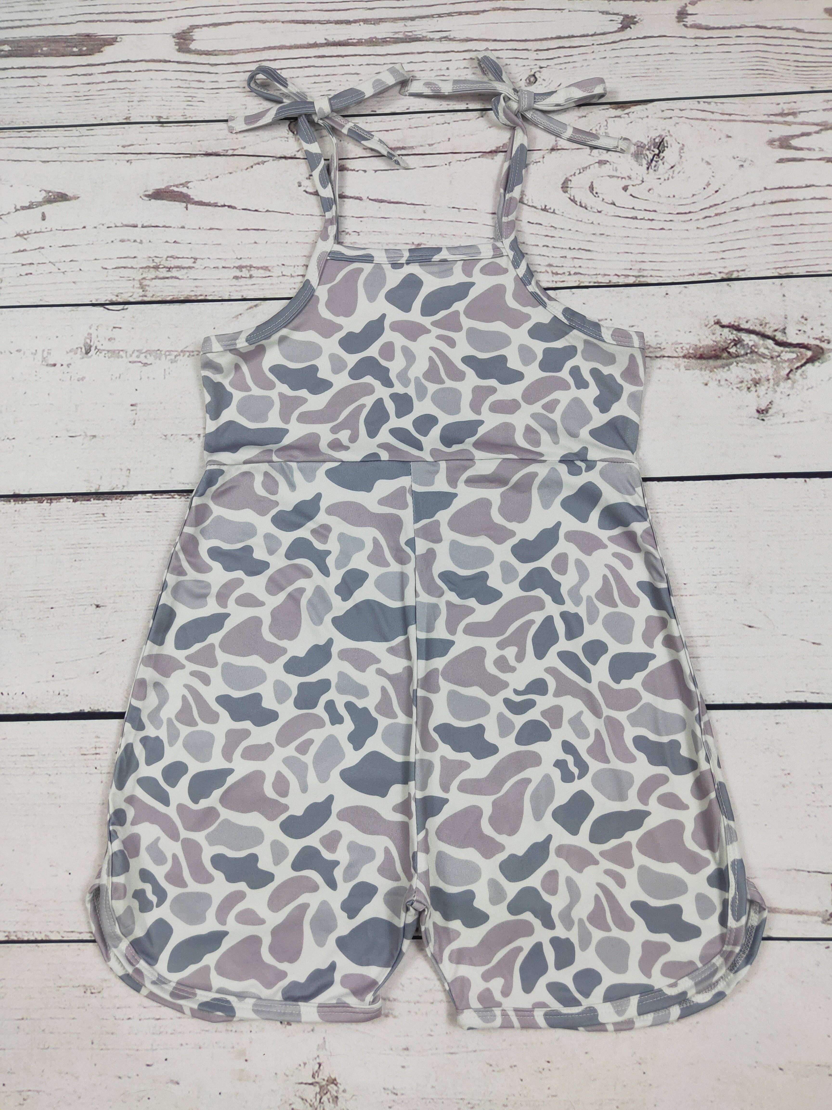 sassy kids palace - Wholesale Jumpsuit - Baby - Baby Girls Camouflage Jumpsuit0