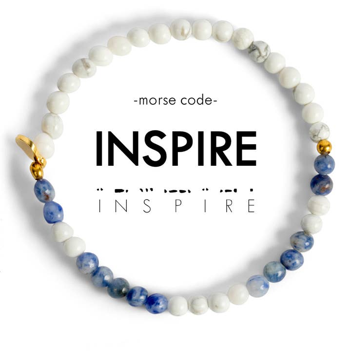 Morse Code Bracelet | INSPIRE for wholesale by ETHICGOODS
