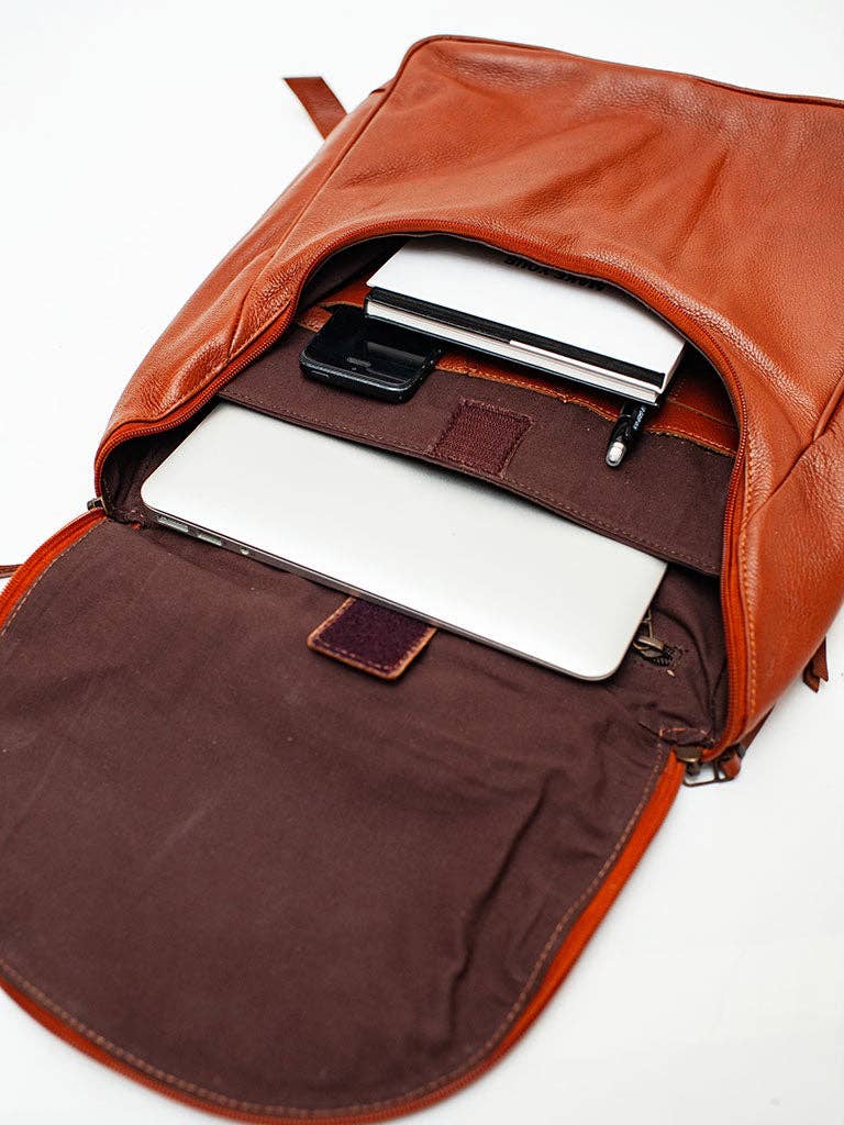 Hides – wholesale Ryggsäck - Unisex – Studentryggsäck i läder36