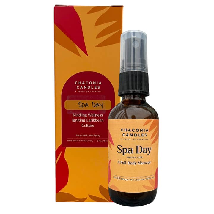 Spa Day — Room and Linen Spray for wholesale by Chaconia Candles