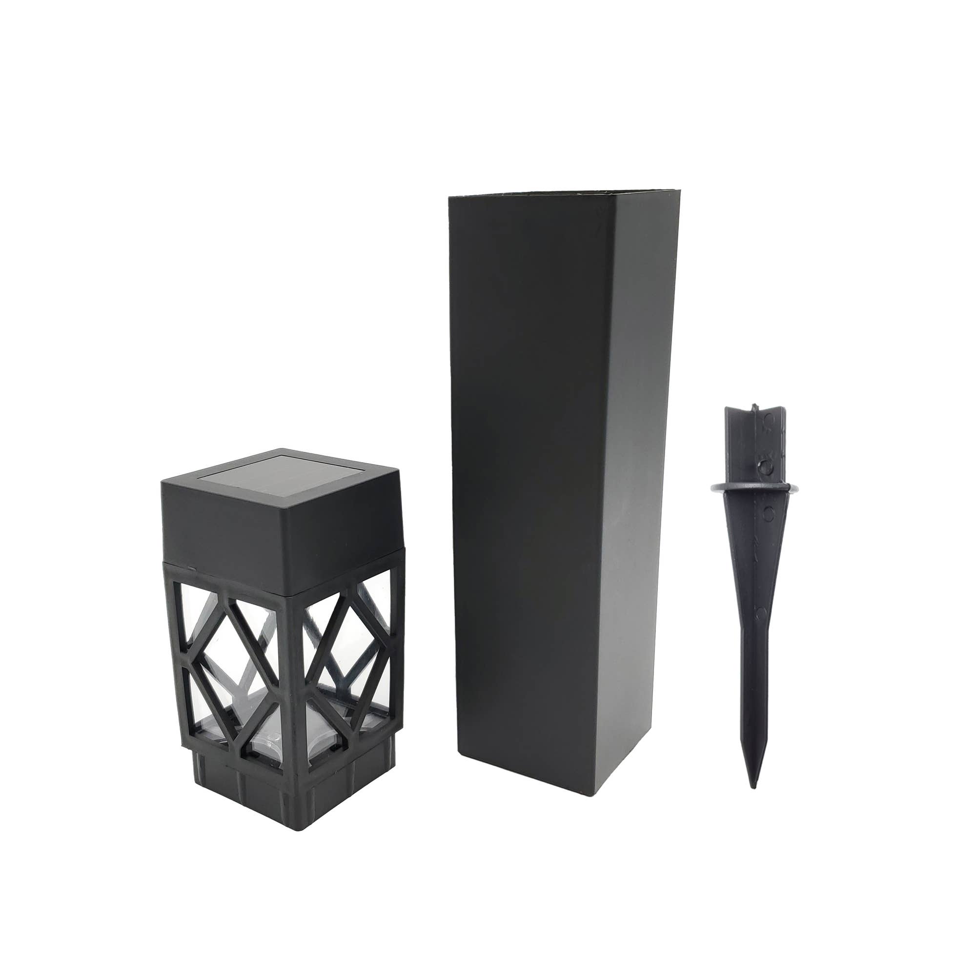 LumaBase - Wholesale Outdoor/Lawn Light - Solar Powered Garden Lights, Black - Set of 43