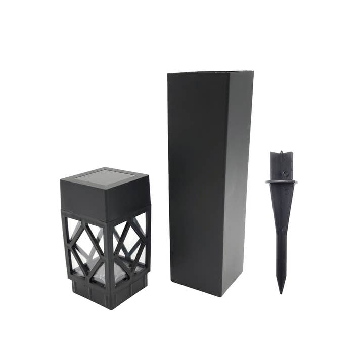 LumaBase - Wholesale Outdoor/Lawn Light - Solar Powered Garden Lights, Black - Set of 43