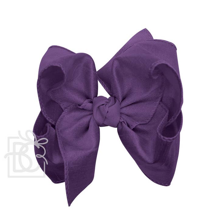 Beyond Creations, LLC - Wholesale Hair Bow - Kids - SILK BOW ON CLIP22