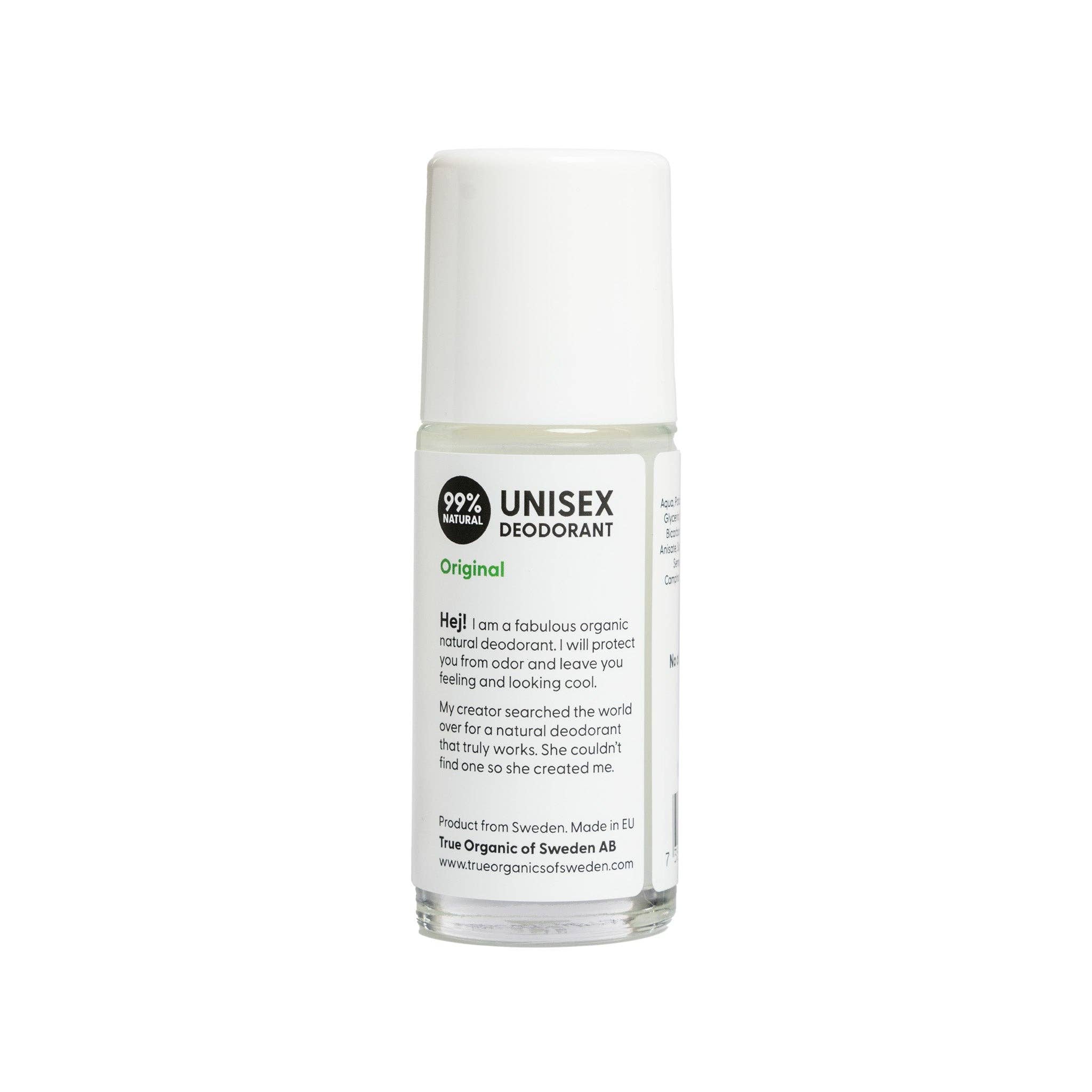 True organic of Sweden - Wholesale Deodorant - Unisex - Undercover agent deodorant original cypress scent1