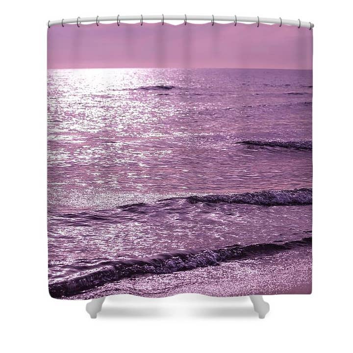 TENDA DA DOCCIA "THE PURPLE SEA" per la vendita all'ingrosso da parte di sorayadapuzzostore