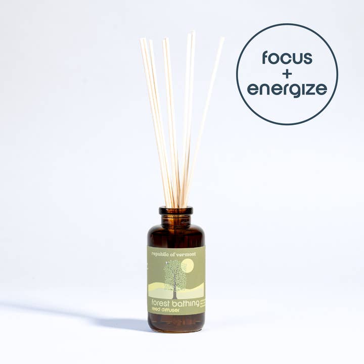 Forest Bathing Reed Diffuser for wholesale by Republic Of Vermont