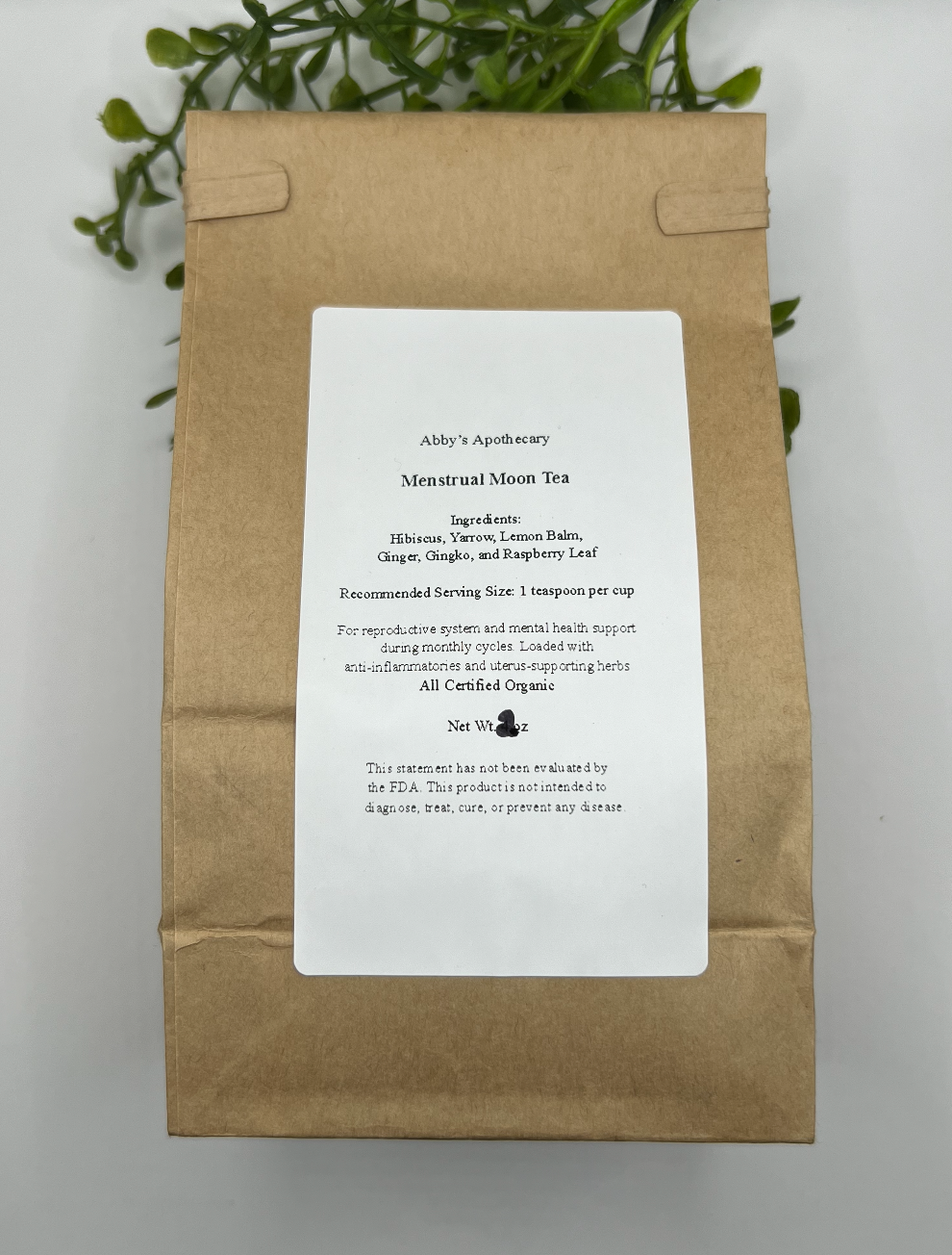 Abby's Apothecary - Wholesale Loose Tea - Menstrual Moon Tea 3