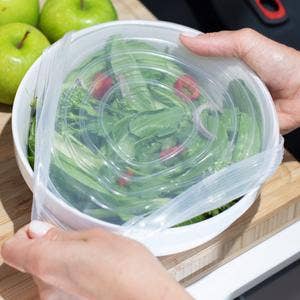 Green Island – Großhandel Verpackung/Beutel zur Aufbewahrung von Lebensmitteln – Green Island Silikon-Stretchdeckel, 6er-Set in verschiedenen Größen2