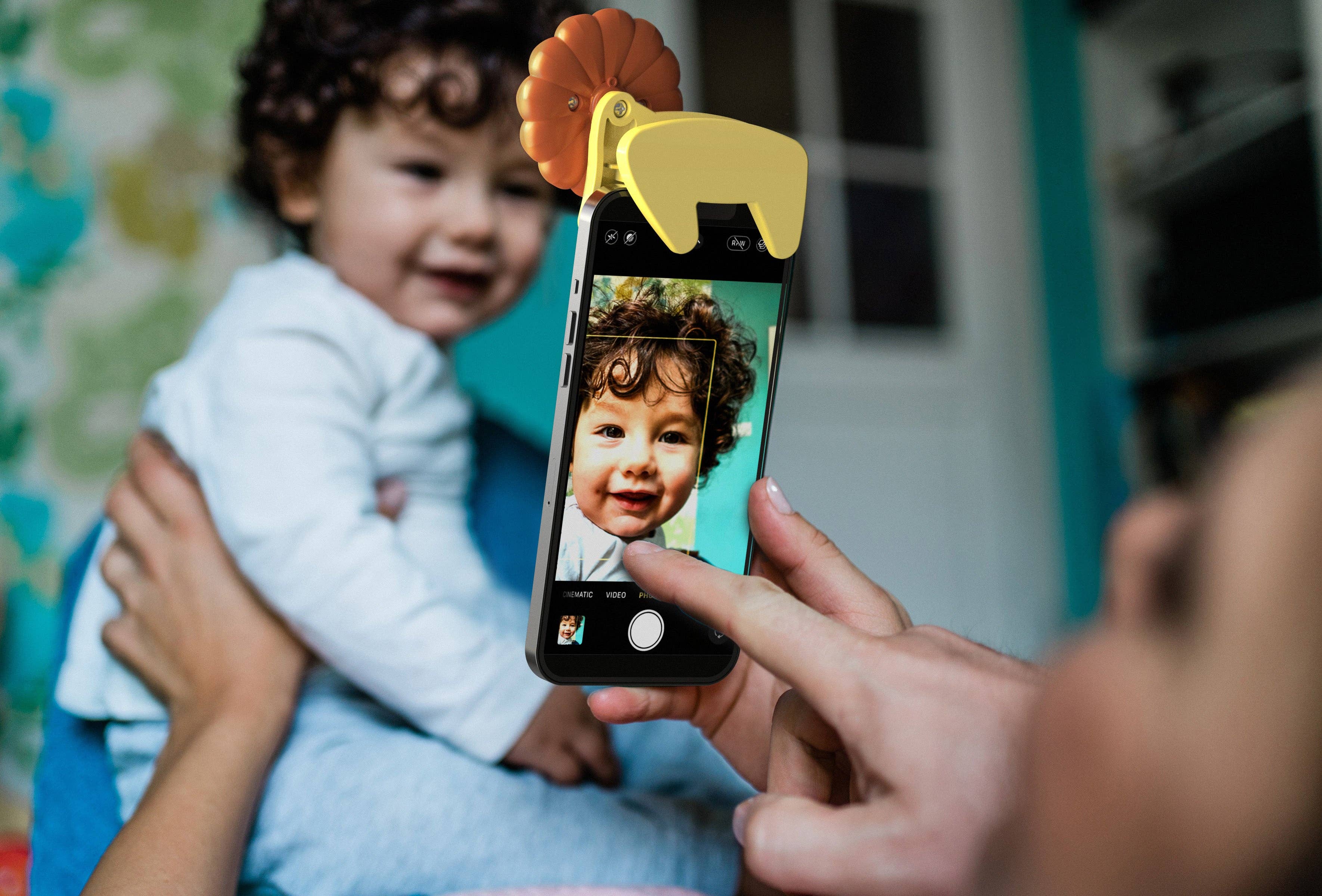 The Looky Lou - Wholesale Handheld Rattle - Baby - Lou Rattle & Phone Clip5