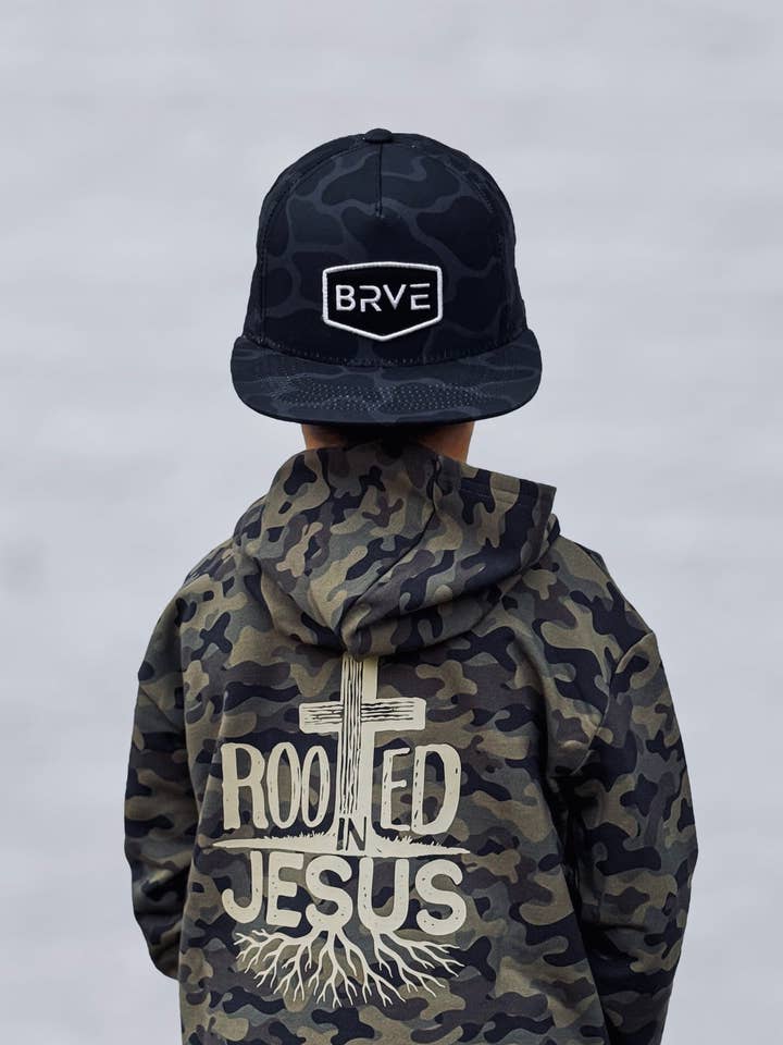 Lord's Army Black Camo Snapback for wholesale by BRVE by Fletch