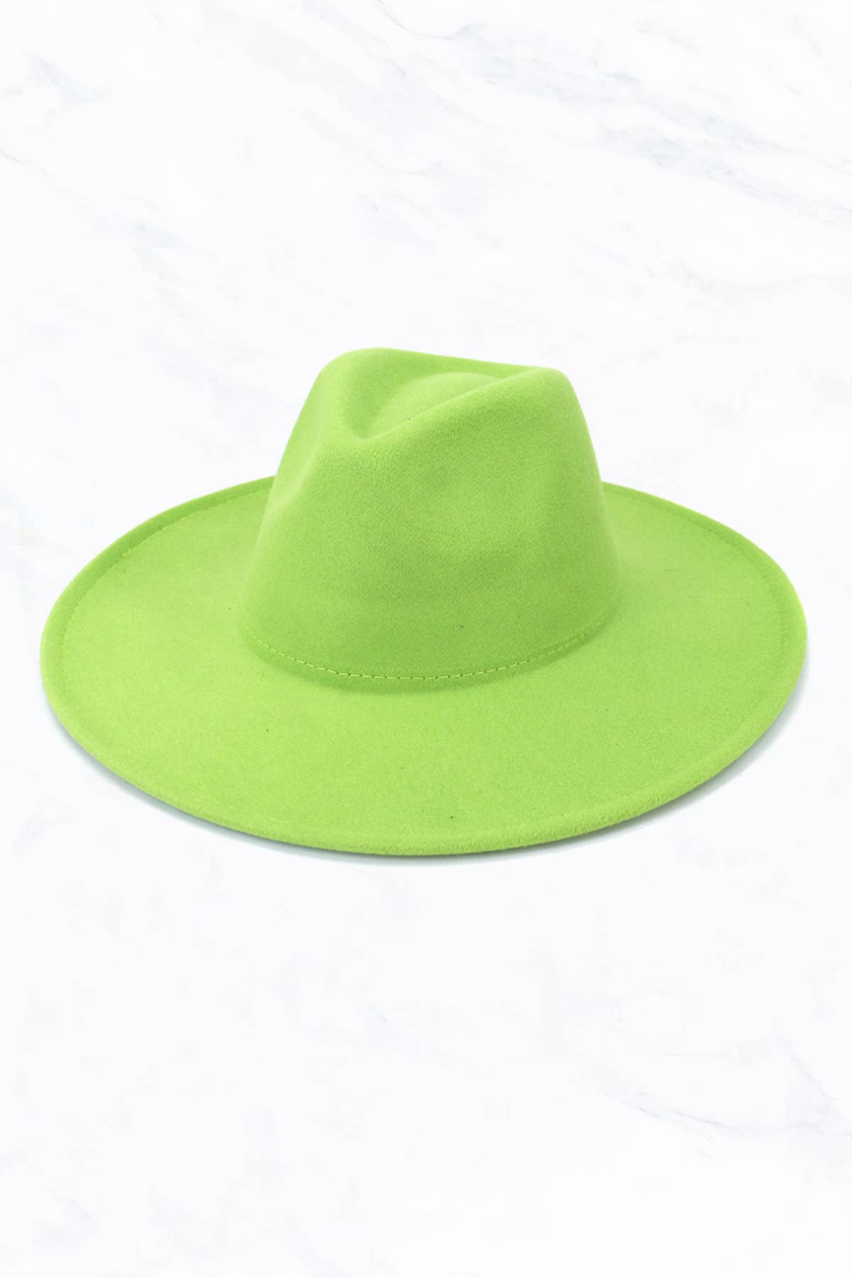 Suzie Q USA – wholesale Fedora - Dam – Stor brätte persika hjärta topp Jazz hatt21