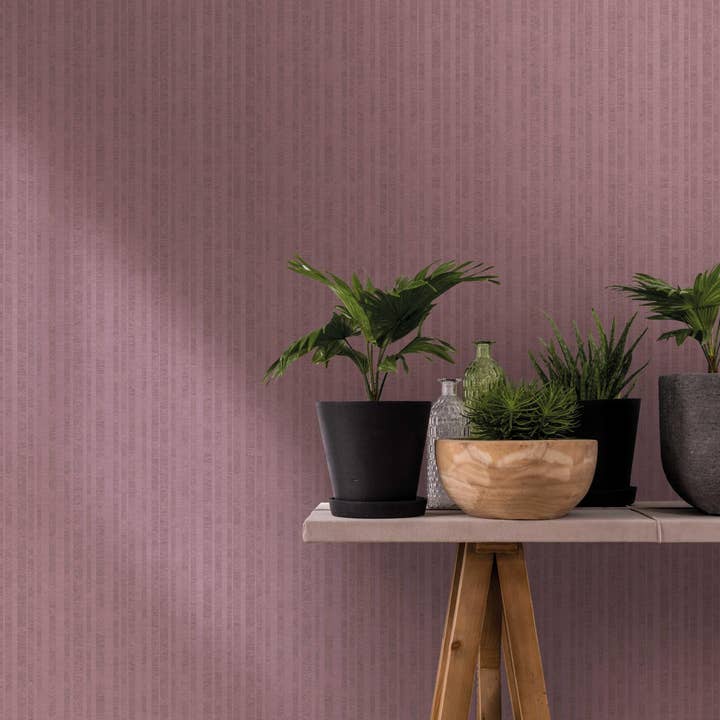 wallpaper purple stripes for bedroom living room or for wholesale by Marburg