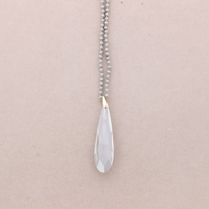 Sonata - Wholesale Pendant/Charm Necklace - Long Crystal Ball Pendant Necklace8