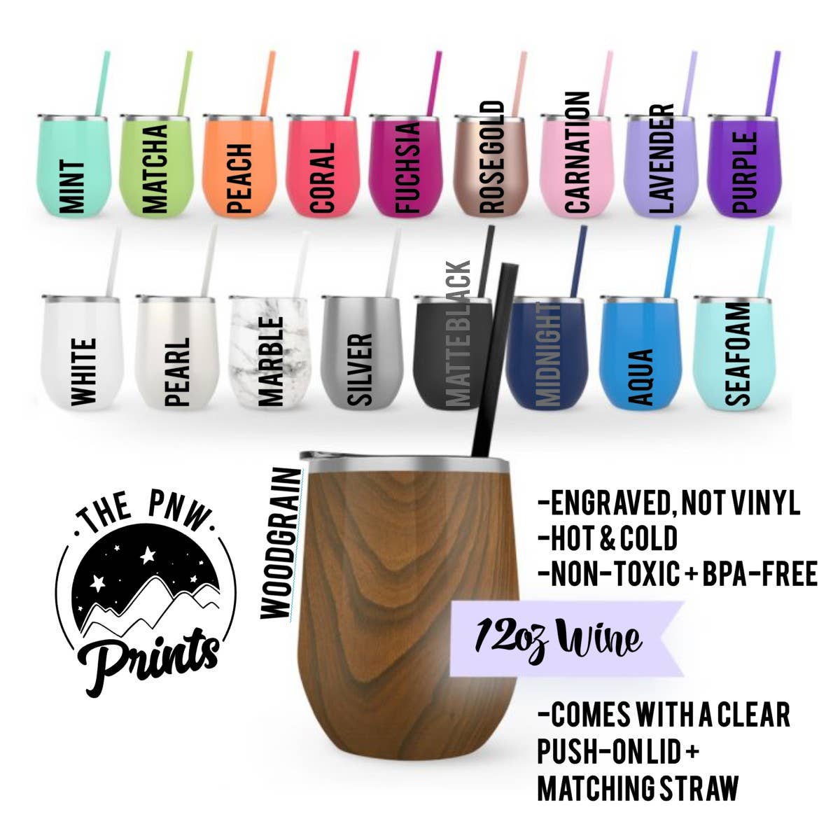 spillthebeansetc - Vendita all'ingrosso Bicchiere/tazza termica - Ultimo del mio F*cks - Bicchiere da vino con incisione quarantena e freddo1