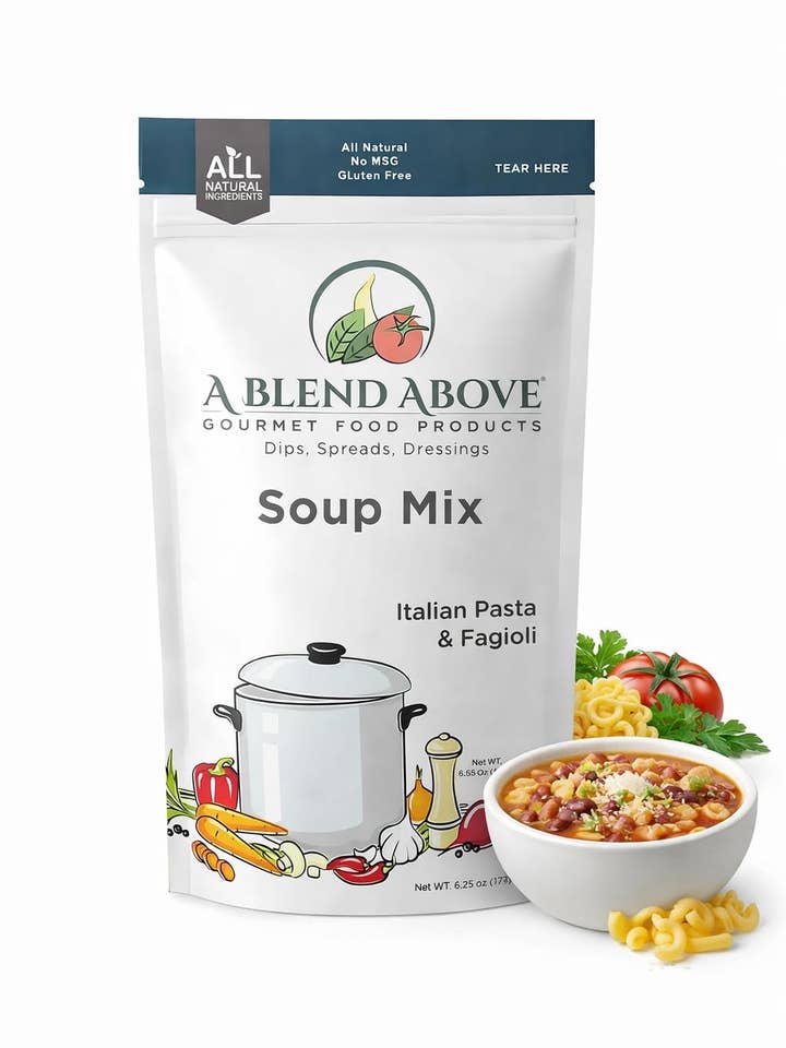 Italian Pasta & Fagioli Soup Mix for wholesale by A Blend Above