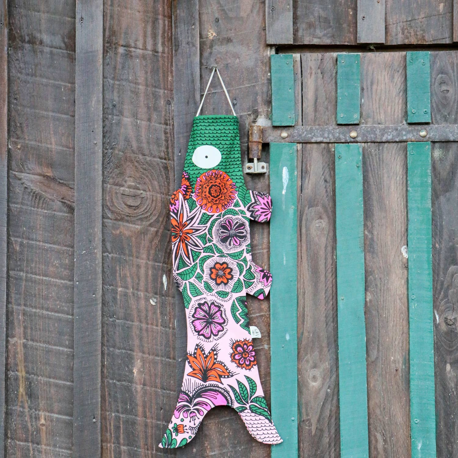 MADAME MO – Engroshandel 3D-vægkunst – Pink Blossom Koinobori - vægdekoration8