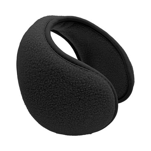 Grand Sierra - Wholesale Earwarmers/Ear Muffs - Women's - Ladies Back-Wrap Fleece Ear Warmer - Black - 75322B