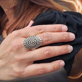 Andrea Nieto Jewels - Wholesale Cocktail/Statement Ring - Eternal Vortex Ring2