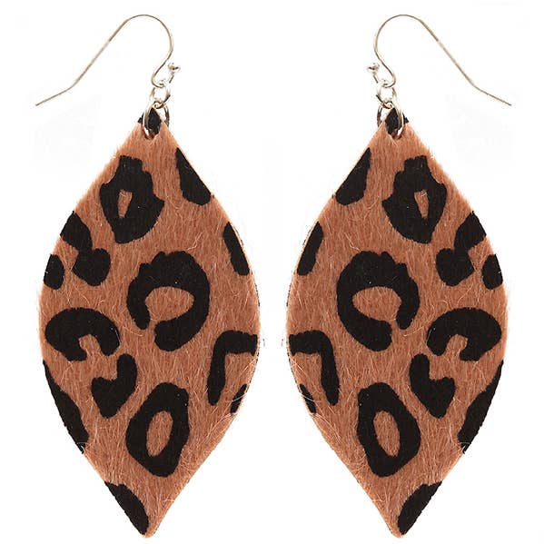 Jewelry Max - Wholesale Dangle Earrings - ( J381 ) ANIMAL FABRIC EARRING0