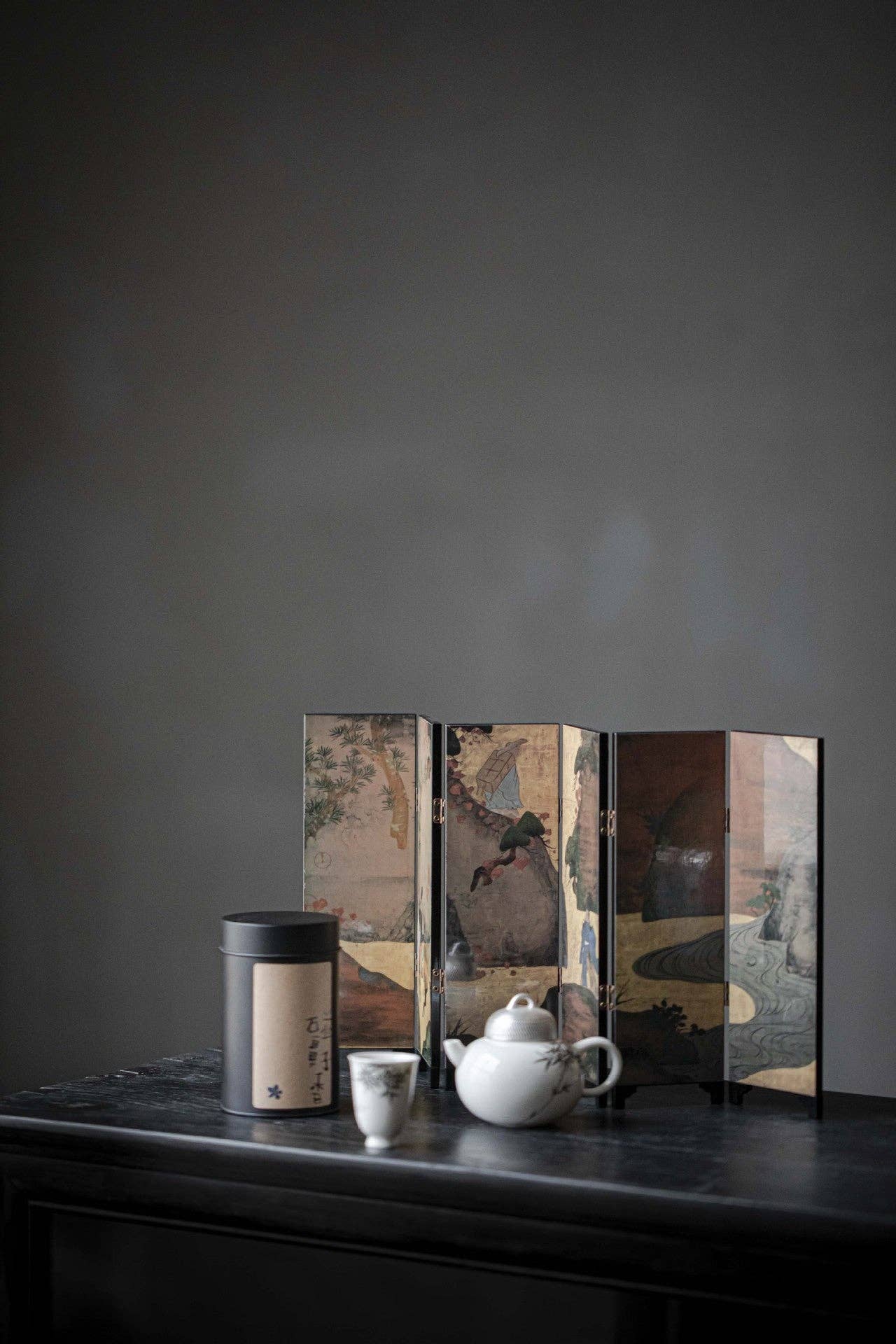 Gohobi （We cover U.S. import duties） – wholesale Dekorativt bordsobjekt – Gohobi min vikbar bordsskärm för tebord8