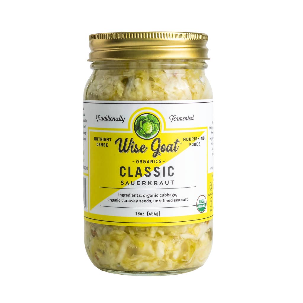 Wise Goat Organics LLC - Wholesale Pickled Vegetables - Classic Kraut