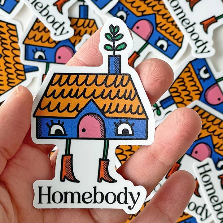Homebody Sticker for wholesale by Culture Flock