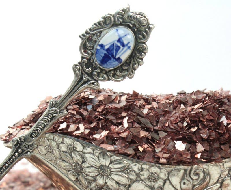 dunkel braun Dunkelbrauner deutscher Glasglitter — Echter Super Shard Glitter für den Großhandel auf Faire7