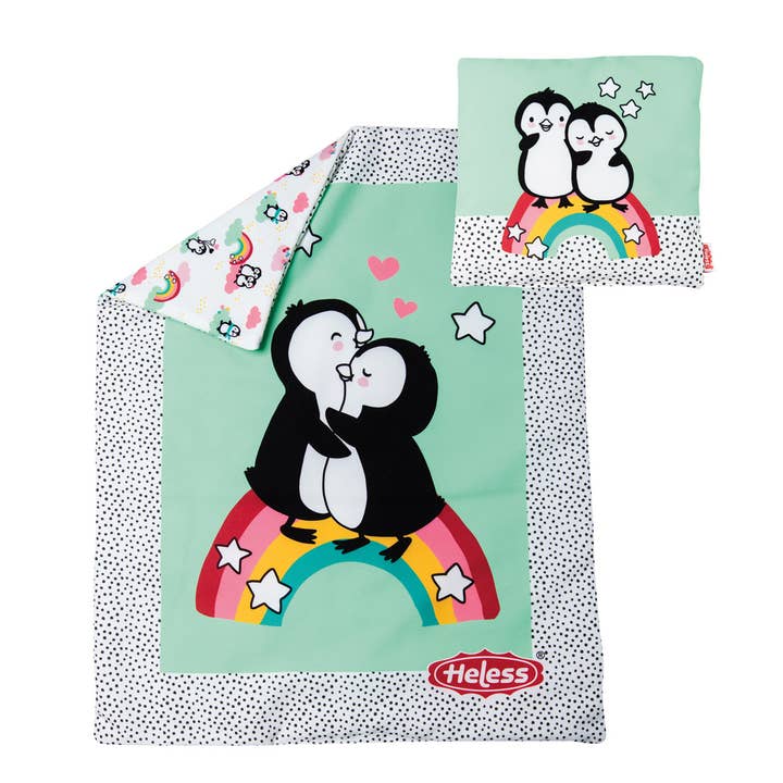 Boneco Pinguin Polka Dot Boneco Edredão (44 X 34 CM) Com Almofada por atacado de Heless