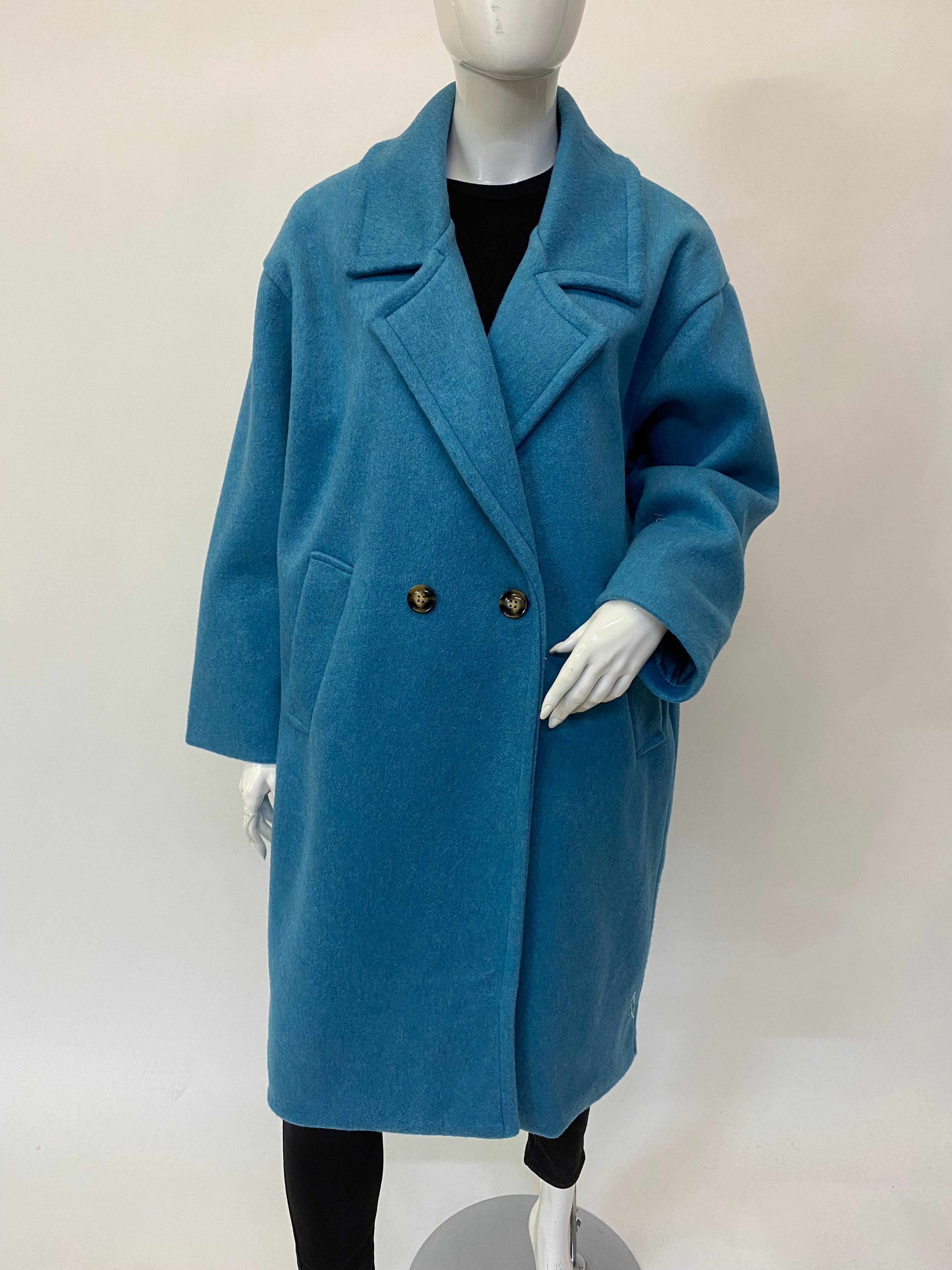 ORNELLA PARIS - Vente Manteau – femme - Manteau long chic à bouton BLL-M99359