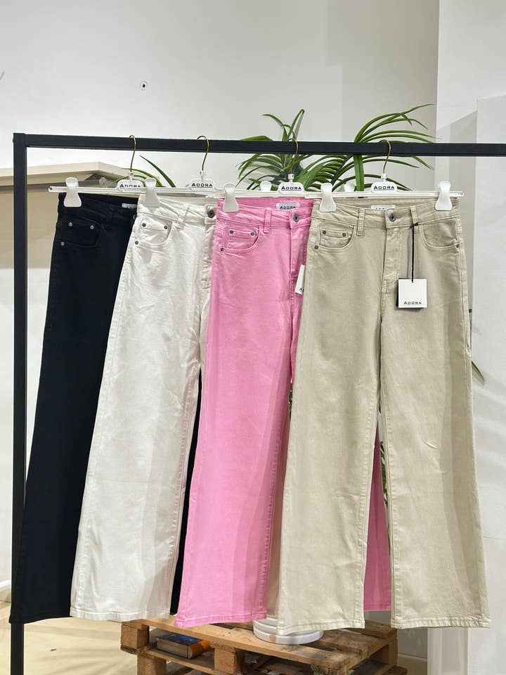 Stretch denim pants for wholesale by ADORA