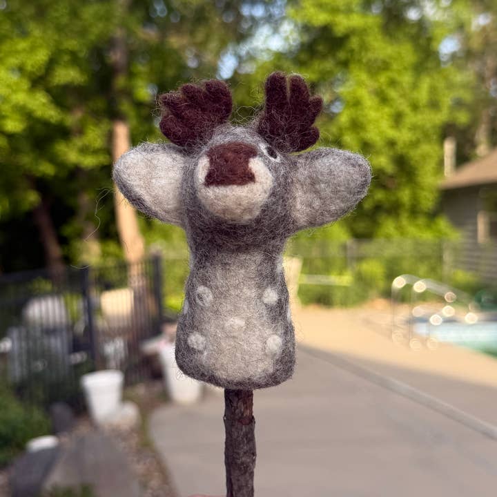 Lungta Imports - Wholesale Finger puppet – Child & baby - Finger Puppets, Animal Puppets 3-D Hand Felted