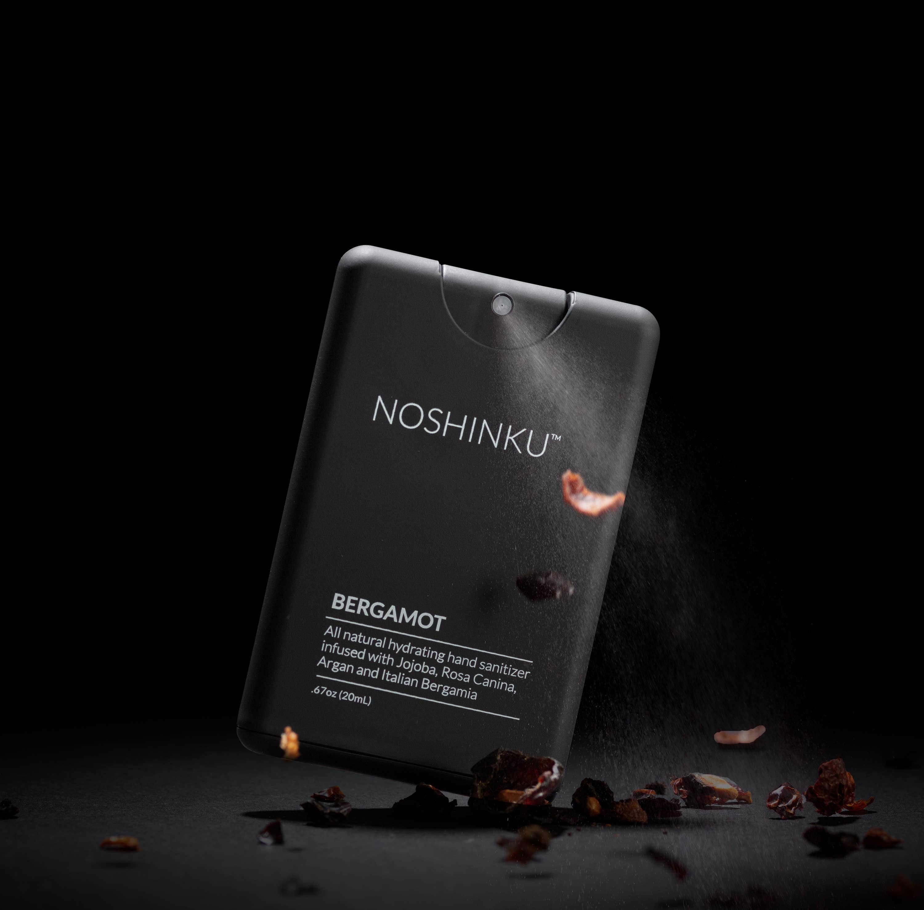 Noshinku - Wholesale Hand Sanitizer - BERGAMOT ULTRA-MOISTURIZING ORGANIC POCKET HAND SANITIZER2