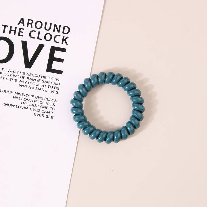 NINEXIS - Wholesale Hair Tie - CWAHA1108_Simple Phone Line Hair Tie 6