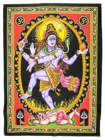 Shiva tapestry for wholesale by Kimago Look