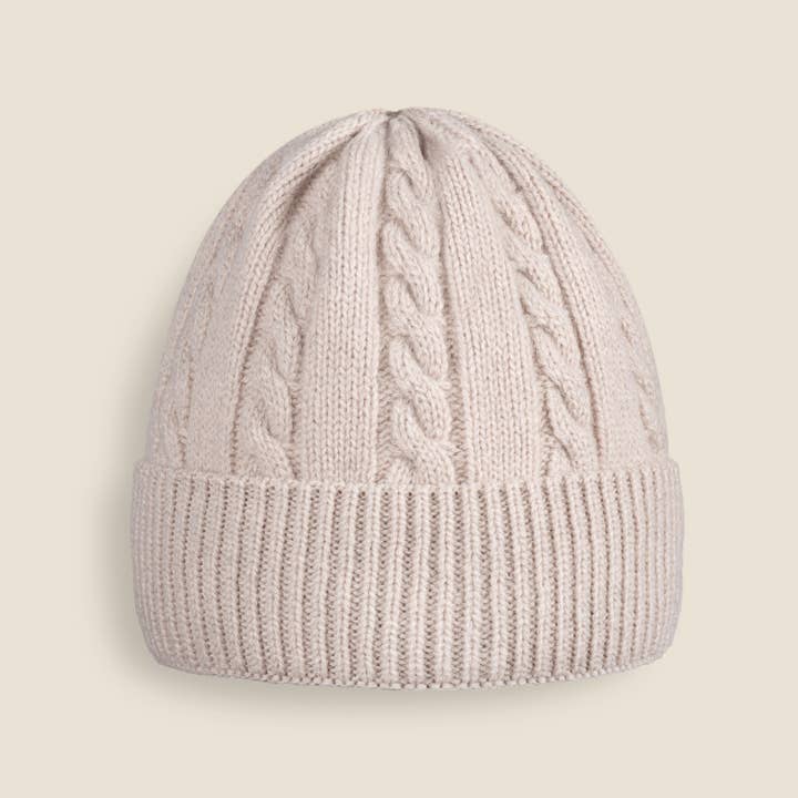 Ander - Wholesale Beanie - Women's - BELLANO Cashmere Blend Knitted Beanie 2