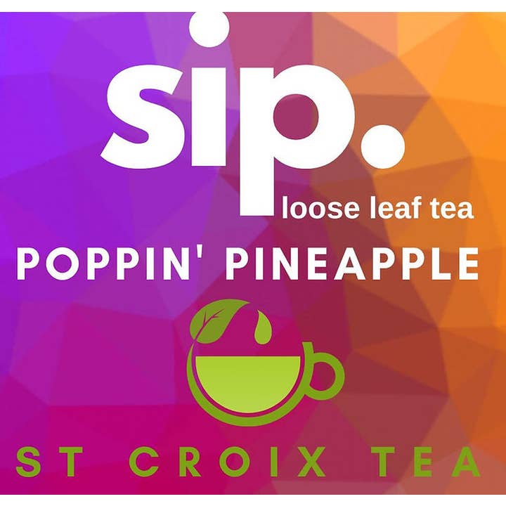 St Croix Tea - Wholesale Loose Tea - Poppin' Pineapple, Black Tea, Loose Leaf Tea