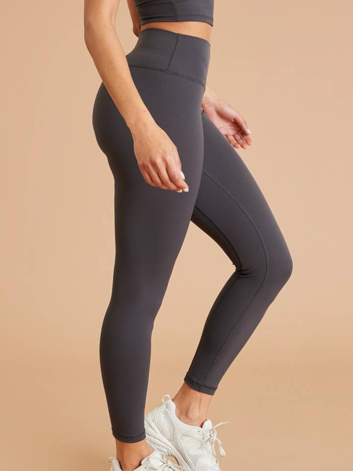 Madison 7/8 Legging (Charcoal) for wholesale by All Fenix